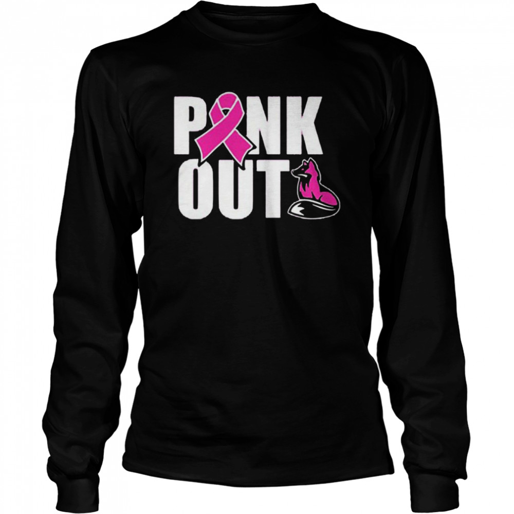 Algonquin Middle School Pink Out 2022 Long Sleeved T-shirt