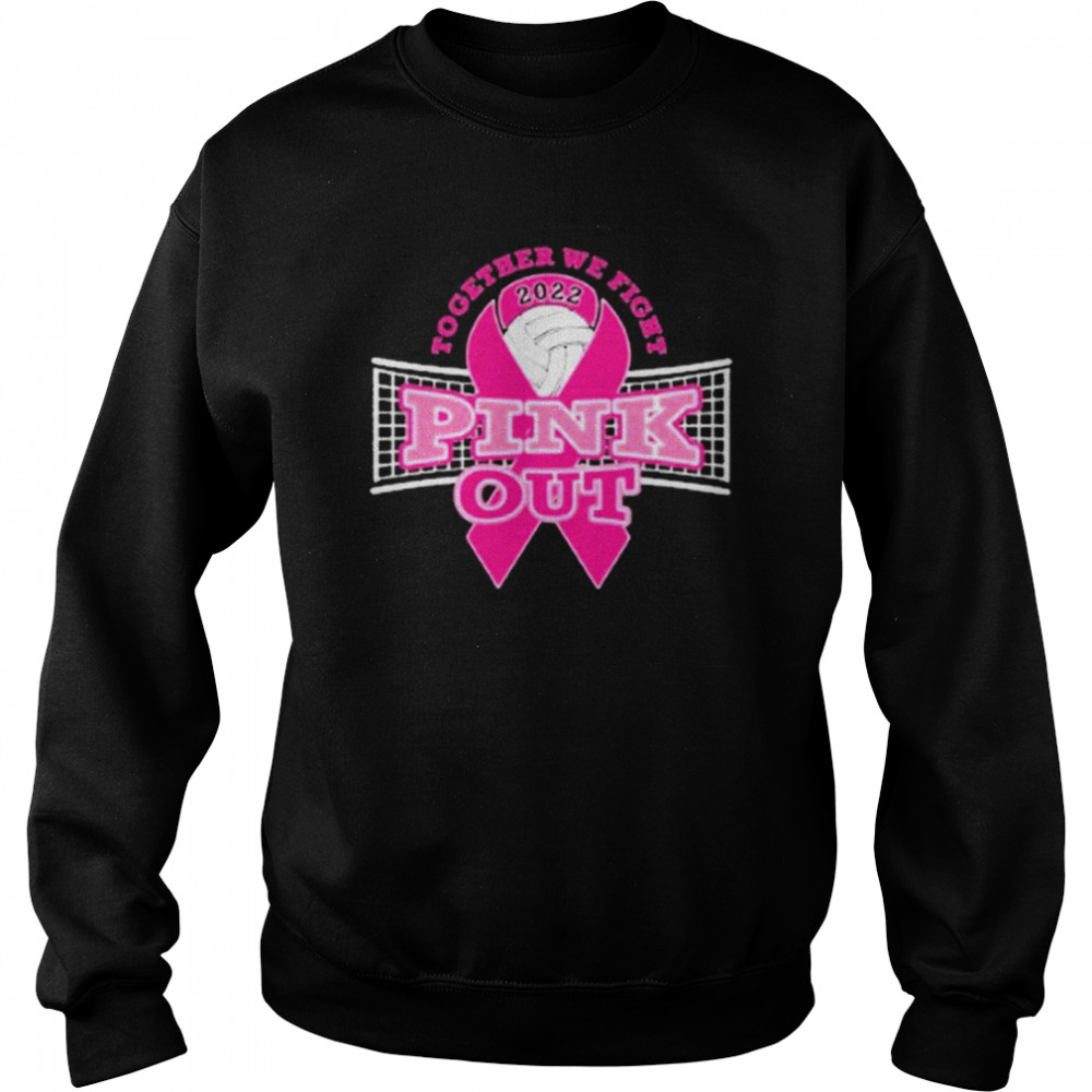 Belmont vs Highland Pink Out Volleyball Fundraiser 2022 shirt Unisex Sweatshirt