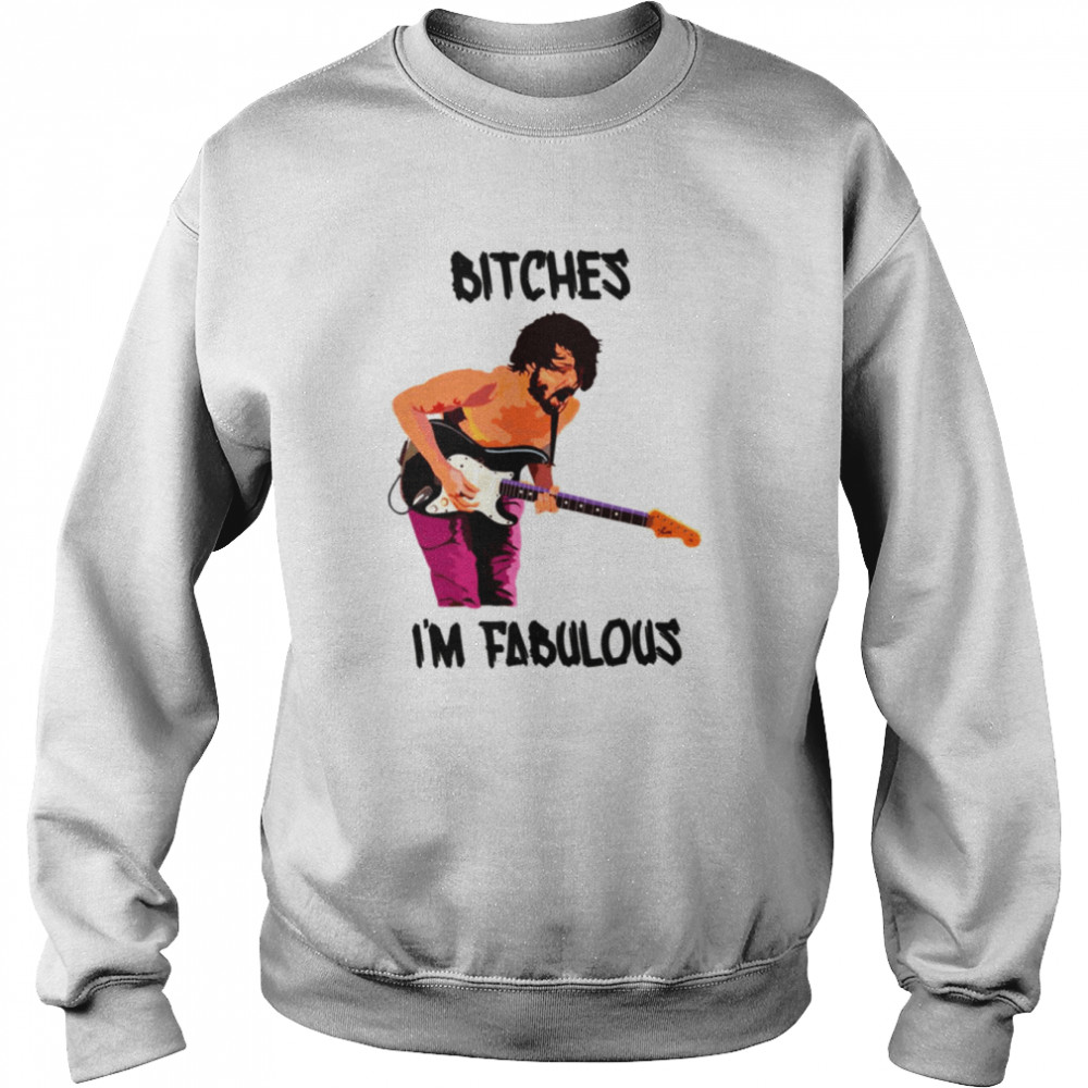 Bitches I’m Fabulous Band Simon Neil James Johnston Simon Biffy Clyro shirt Unisex Sweatshirt