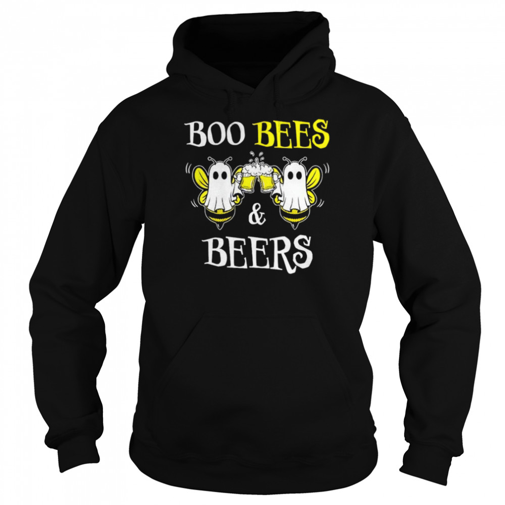 Boo bees and beers Halloween shirt Unisex Hoodie