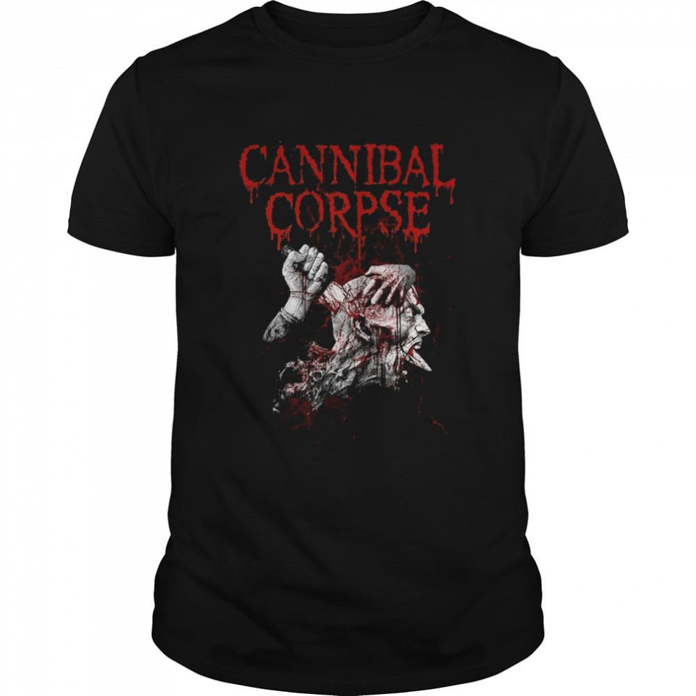 Cannibal Corpse Face Knife Death Metal shirt Classic Men's T-shirt