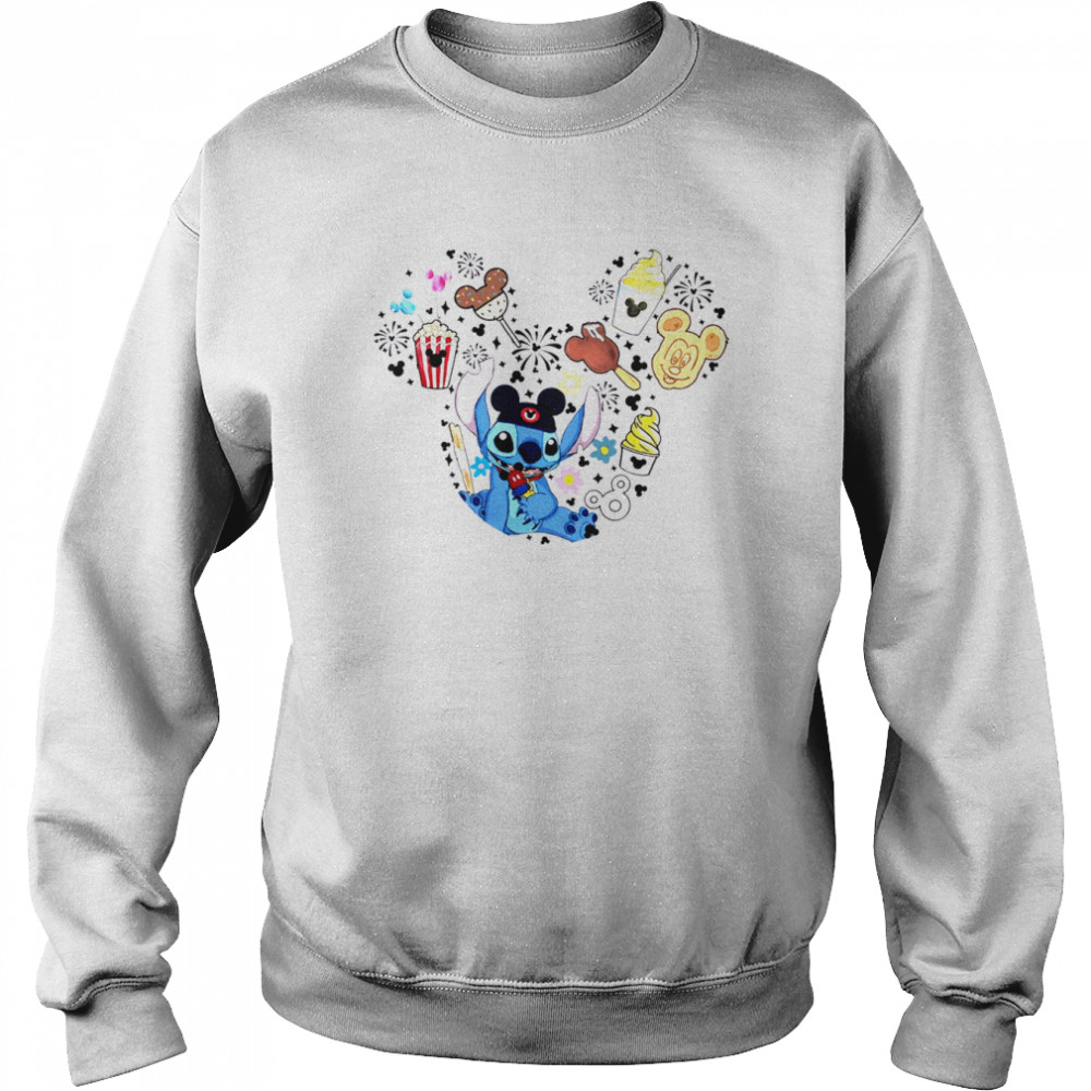 Disney Lilo & Stitch Disney Snacks Mickey Ear Halloween shirt Unisex Sweatshirt