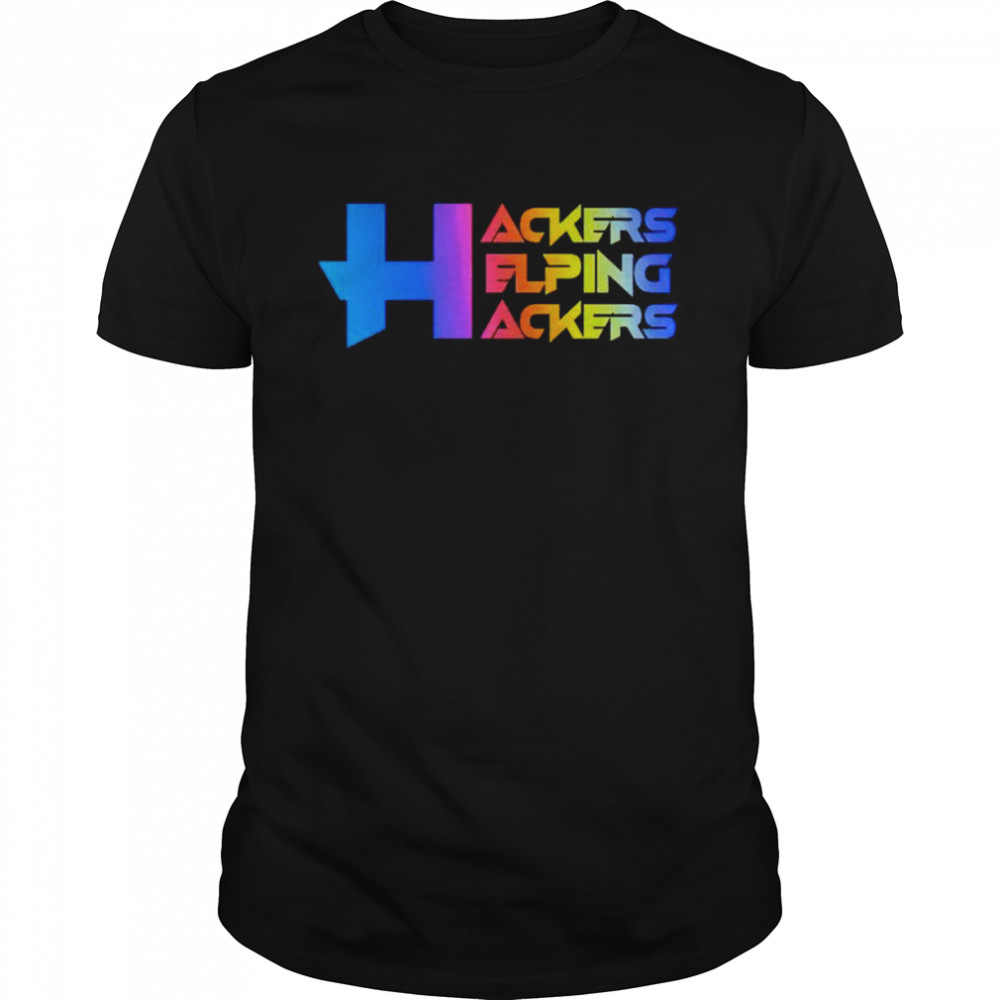 Hackers helping hackers shirt Classic Men's T-shirt