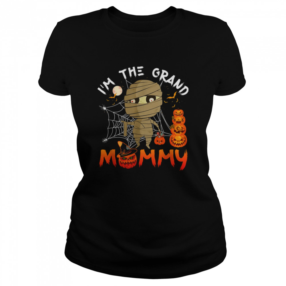 I’m The Grand Grandma Halloween T- Classic Womens T-shirt
