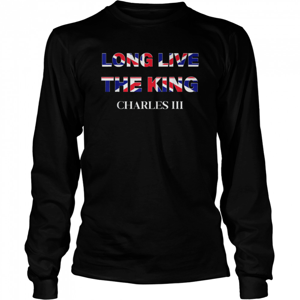King Charles III Coronation 2022 Celebration Royal Family T- Long Sleeved T-shirt
