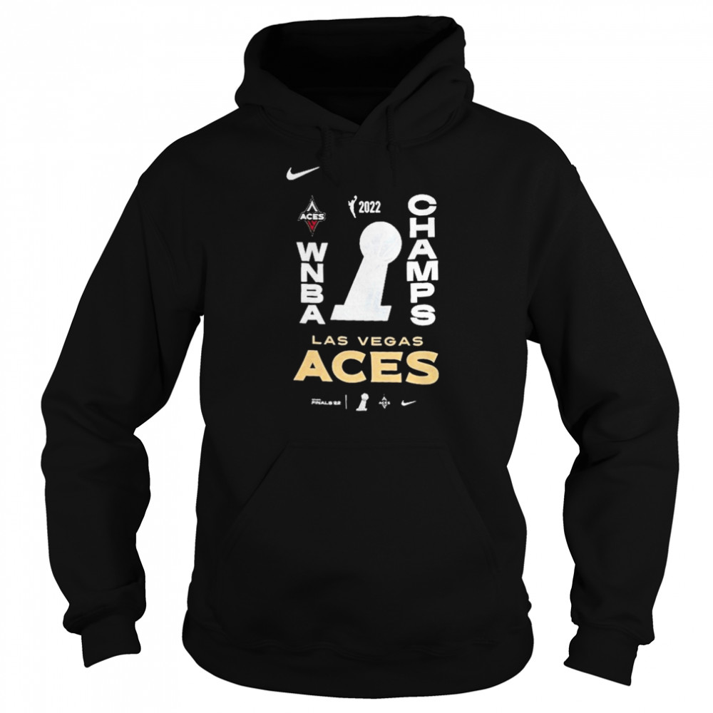 Las Vegas Aces Nike 2022 WNBA Finals Champions Locker Room T-Shirt 12 Las Vegas Aces Nike 2022 WNBA Finals Champions Locker Room T- Unisex Hoodie