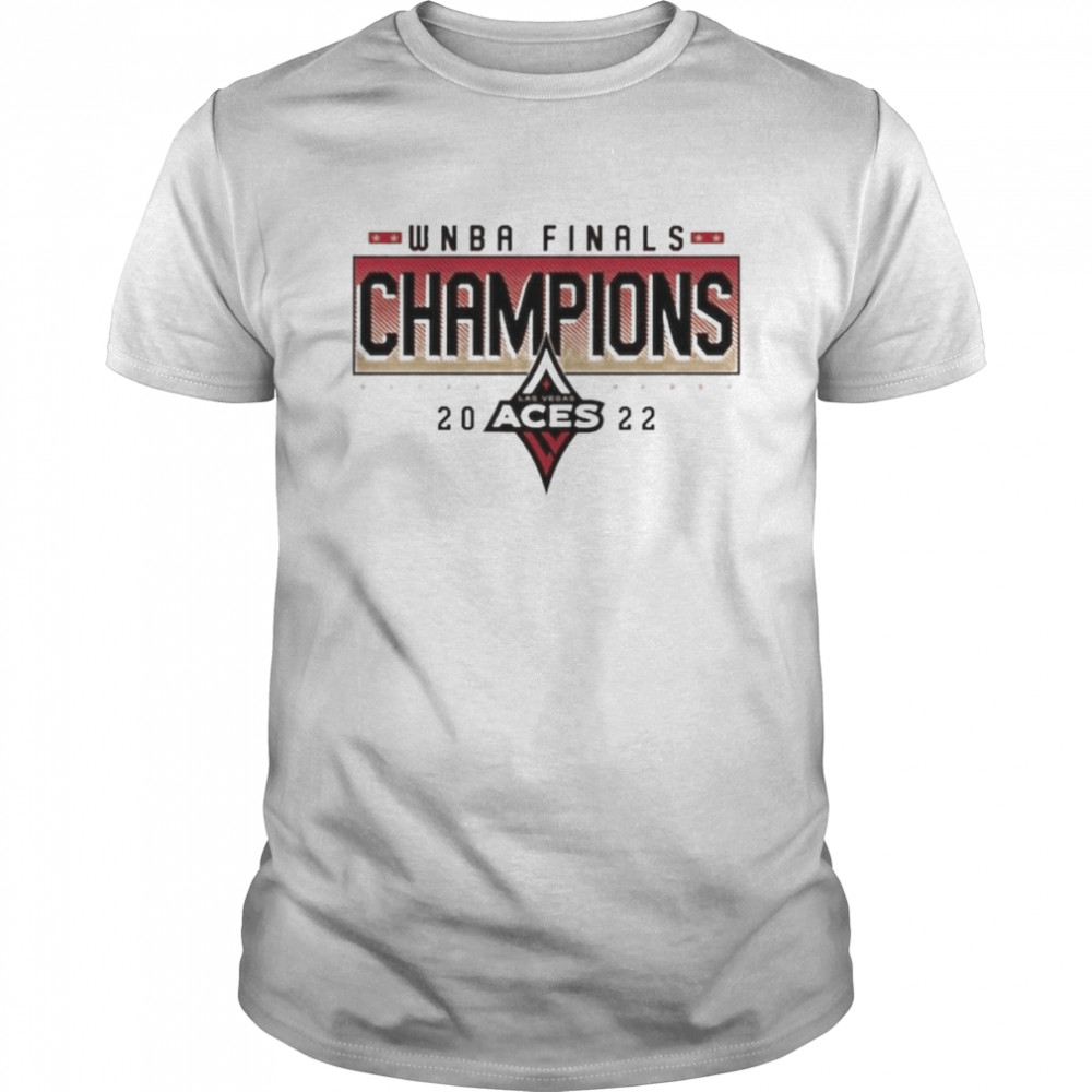 Las Vegas Aces Stitches 2022 WNBA Finals Champions T- Classic Men's T-shirt