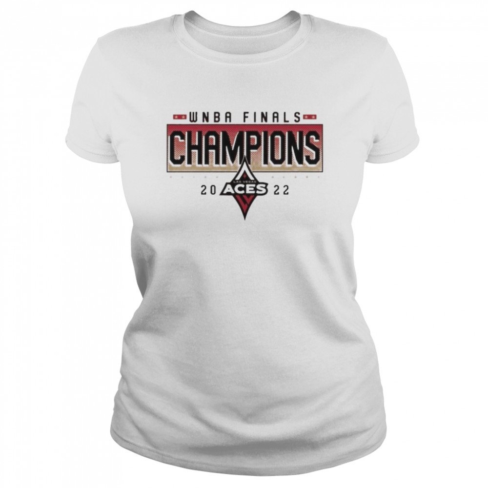 Las Vegas Aces Stitches 2022 WNBA Finals Champions T- Classic Women's T-shirt