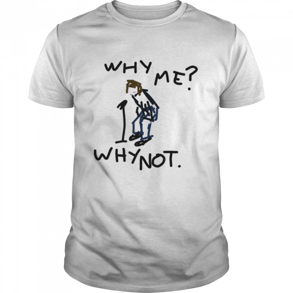 Liam Gallagher Why Me Why Not Sketch Design shirt Classic Men's T-shirt