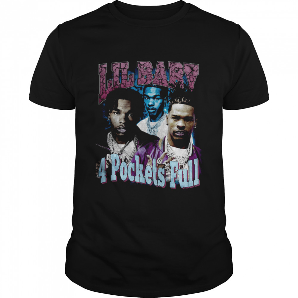 Lil Baby Hip Hop Vintage Bootleg Retro 90s shirt Classic Men's T-shirt