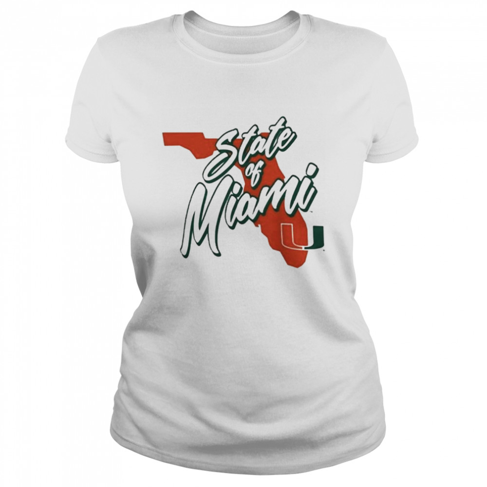 Miami Hurricanes State of Miami shirt Classic Women's T-shirt