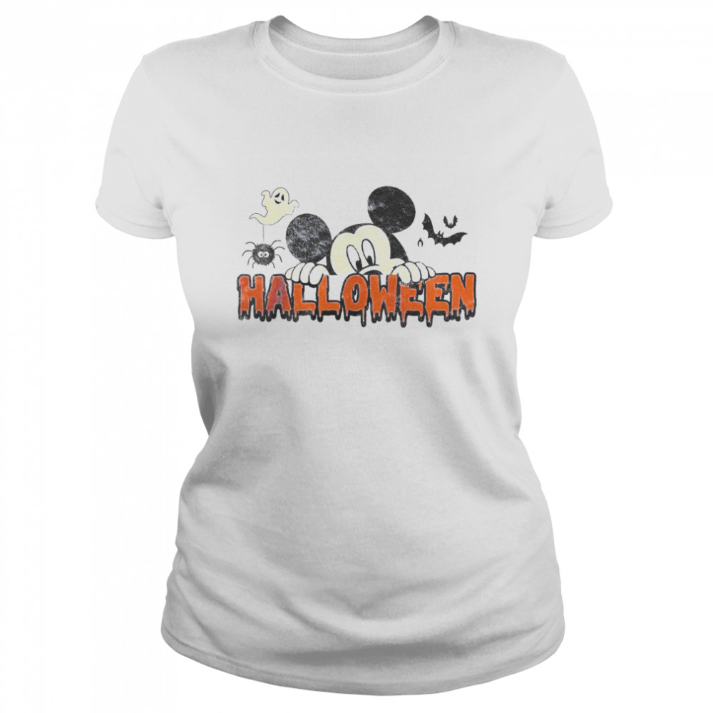 Mickey Not So Scary Halloween shirt Classic Women's T-shirt