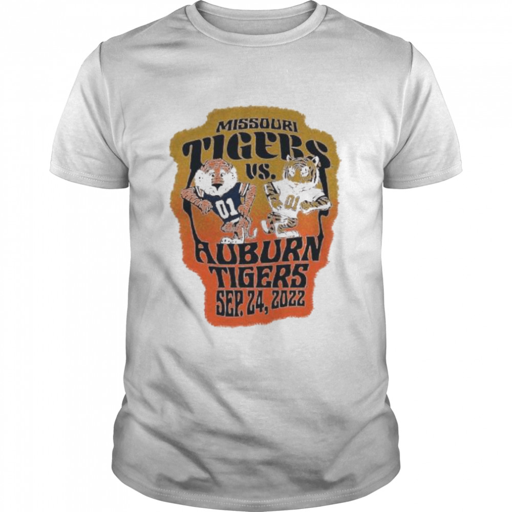 Missouri Tigers Vs Auburn Tigers Sep 24 2022 shirt Classic Men's T-shirt Missouri Tigers Vs Auburn Tigers Sep 24 2022 shirt Classic Men's T-shirt