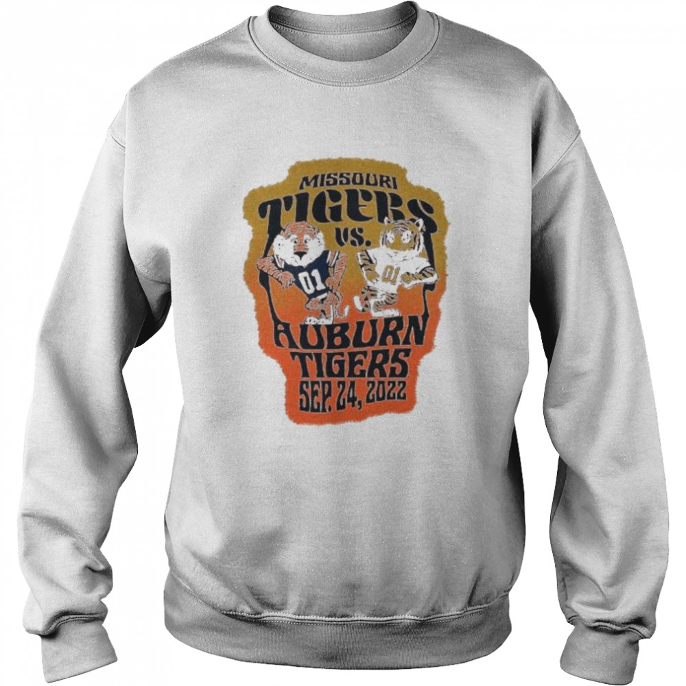 Missouri Tigers Vs Auburn Tigers Sep 24 2022 shirt Unisex Sweatshirt