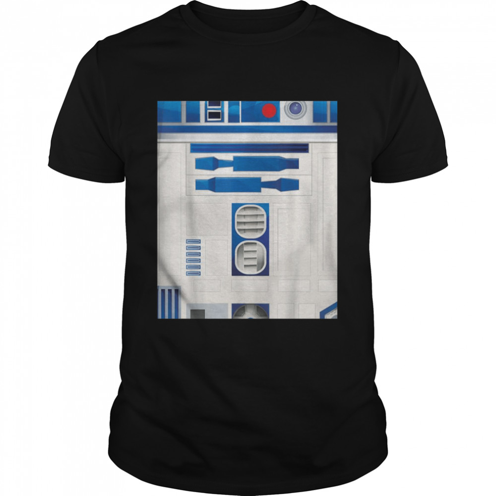 Star Wars R2 D2 Halloween Costume Star Wars Halloween T- Classic Men's T-shirt