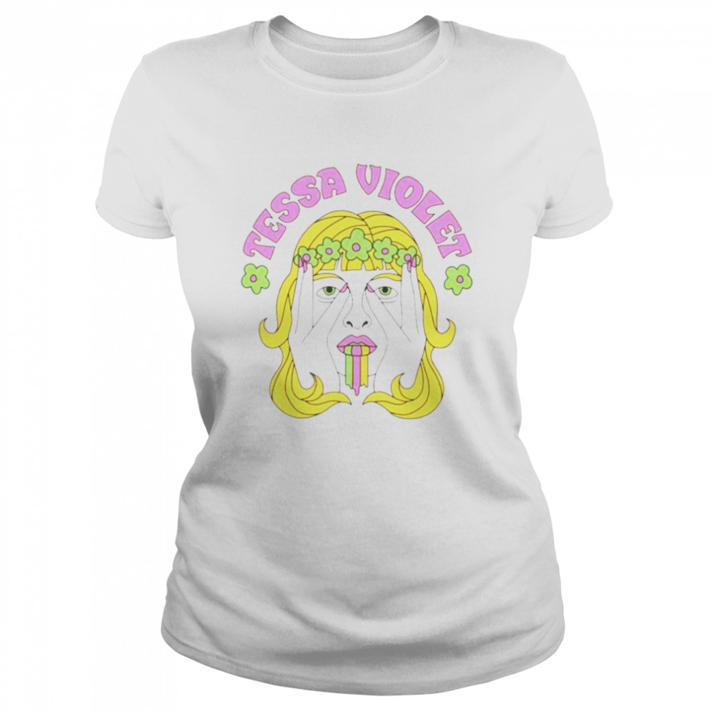 Tessa Violet 70s shirt Classic Women's T-shirt