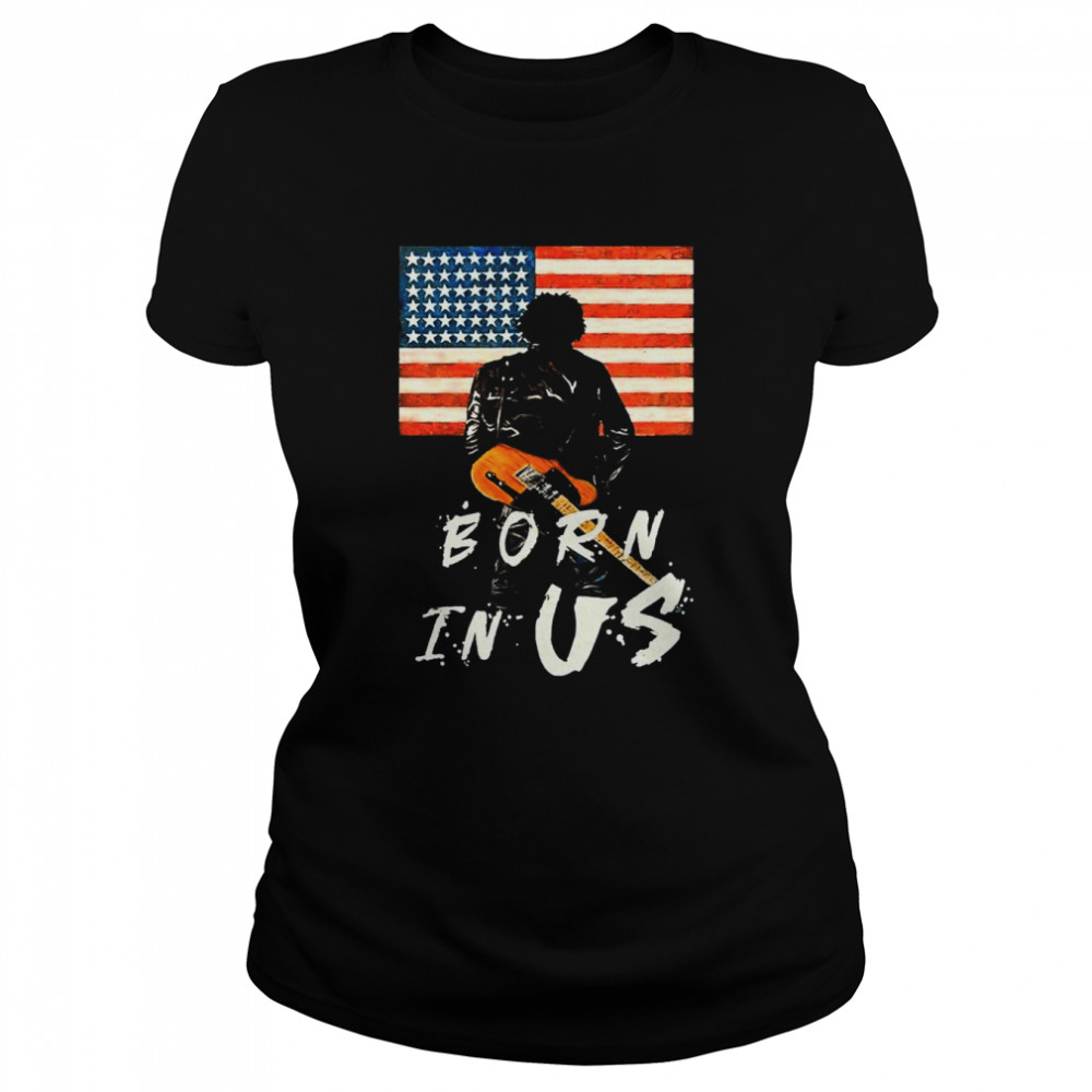 The Legend Guitaris America Bruce Springsteen shirt Classic Women's T-shirt