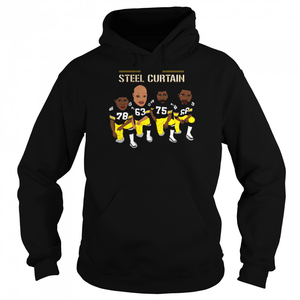 The Original Steel Curtain Pittsburgh Steelers shirt Unisex Hoodie