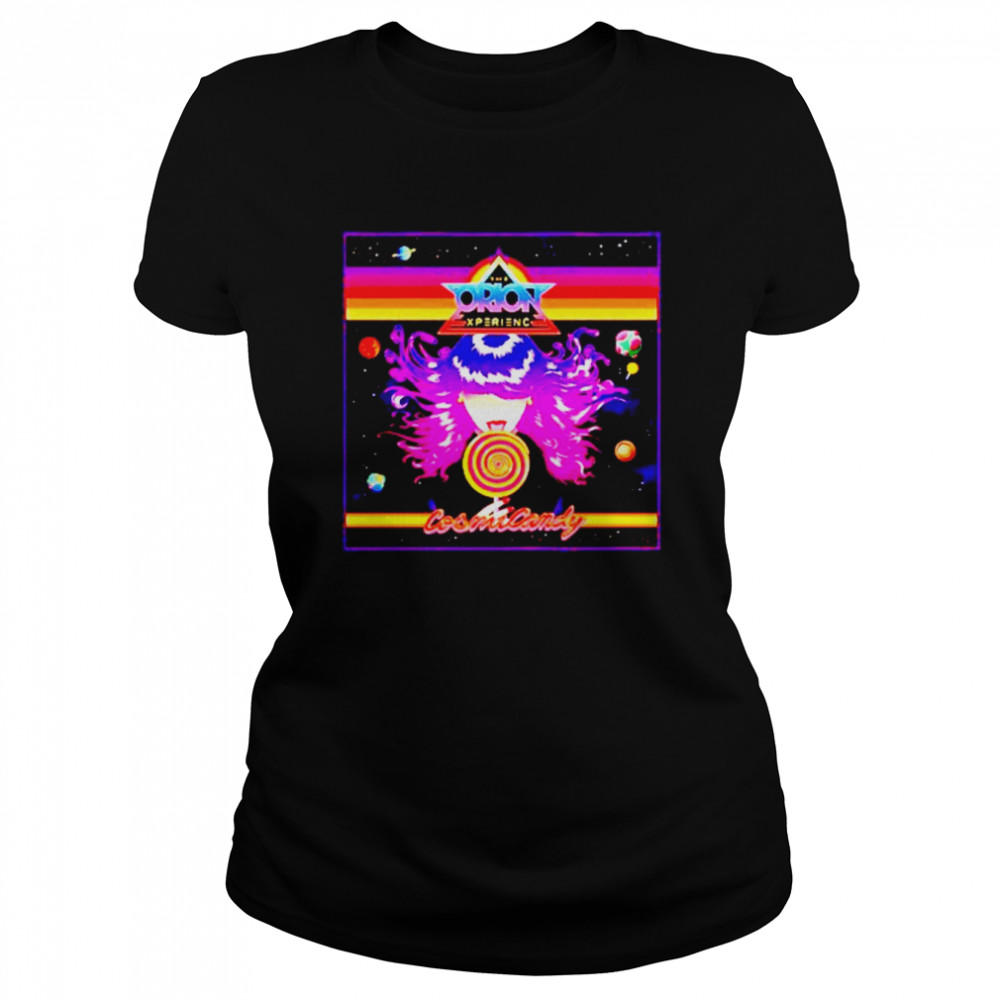 the orion experience cosmicandy shirt classic womens t shirt