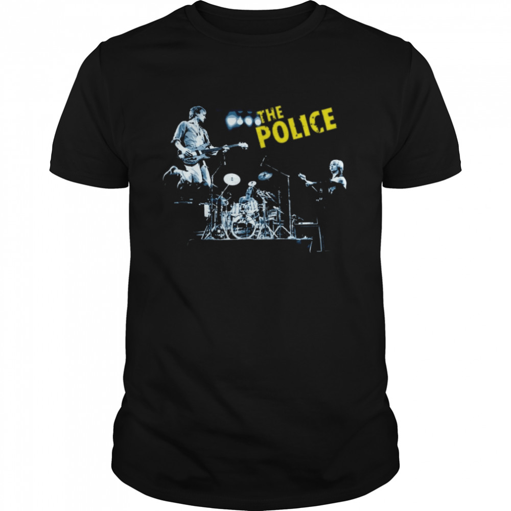 The Police Live In Concert Sting Rock shirt Classic Men's T-shirt