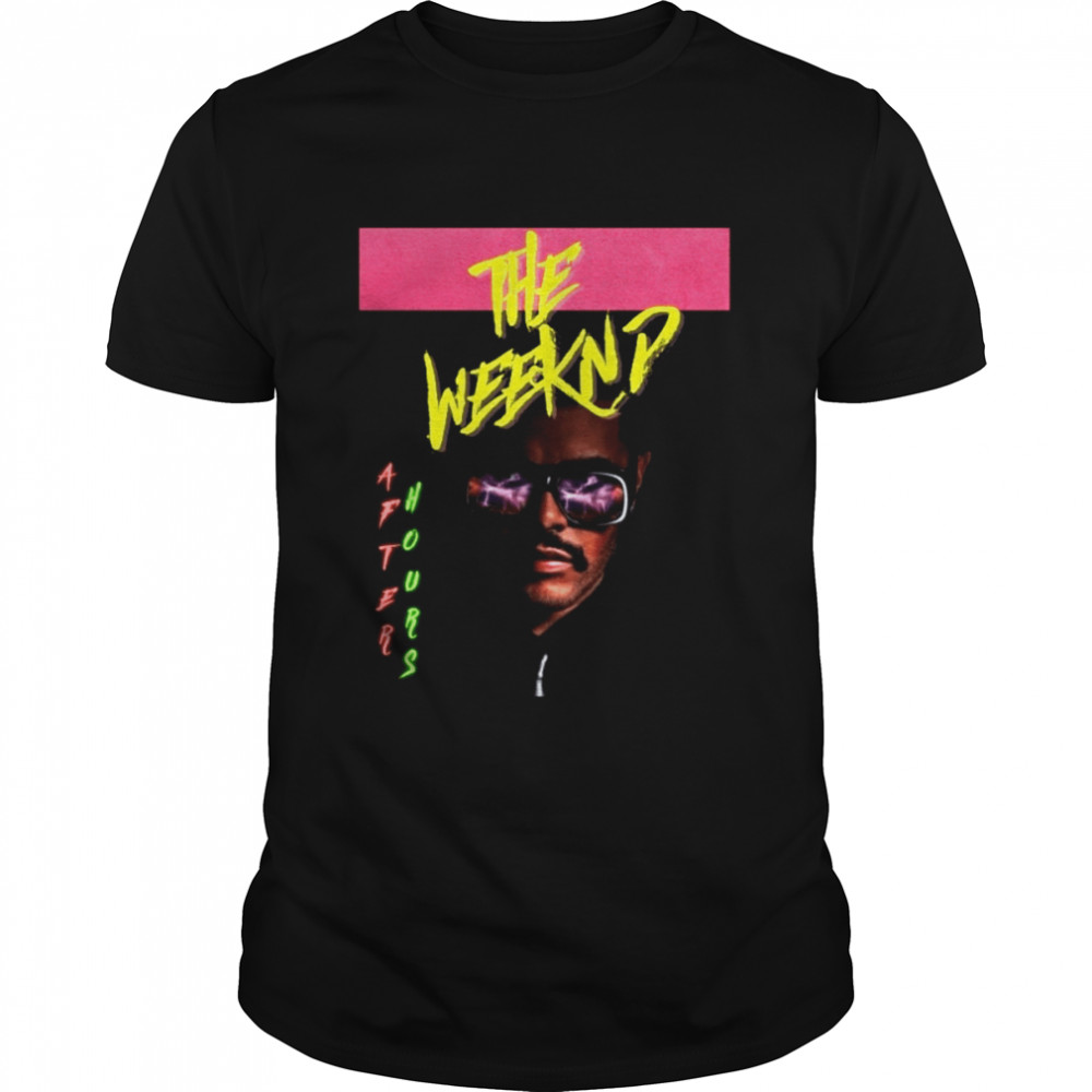 The Weeknd Minimalist Fashion Portrait shirt Classic Men's T-shirt