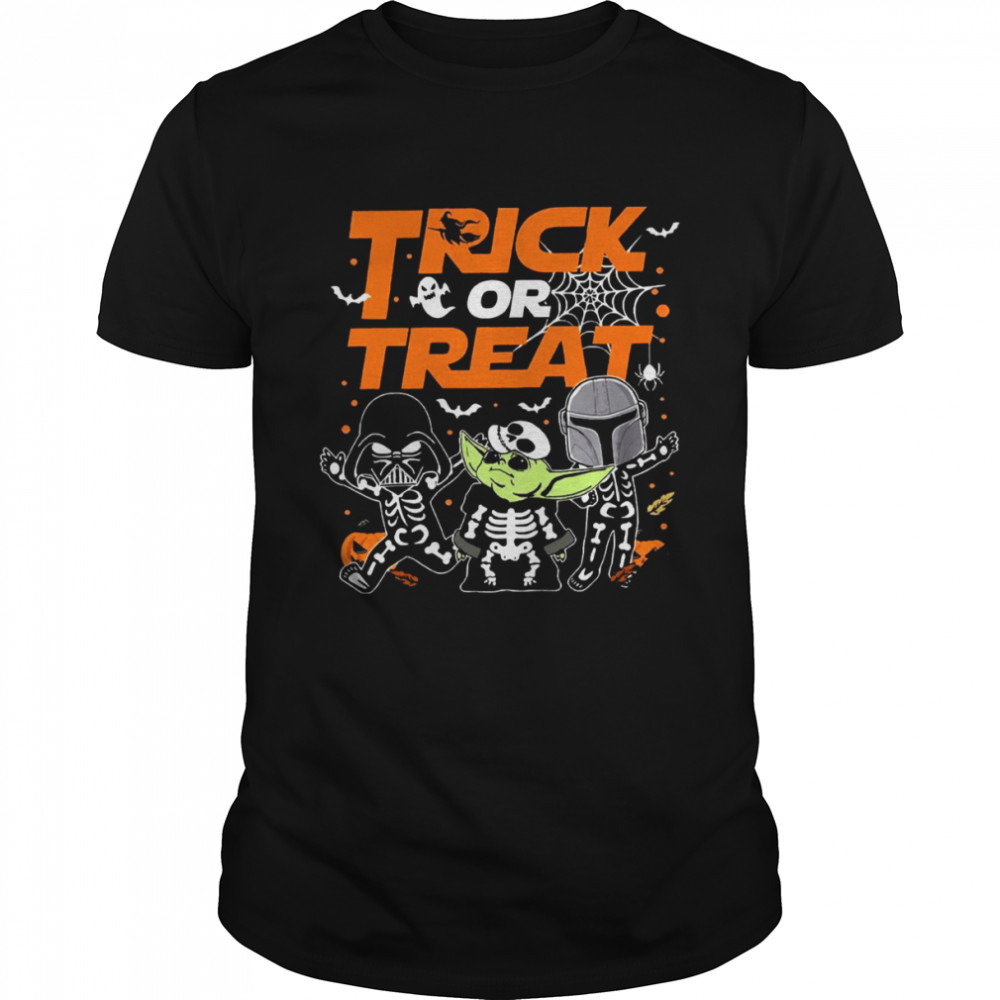 Trick Or Treat Star Wars Halloween Trick Or Treat Darth Vader T- Classic Men's T-shirt