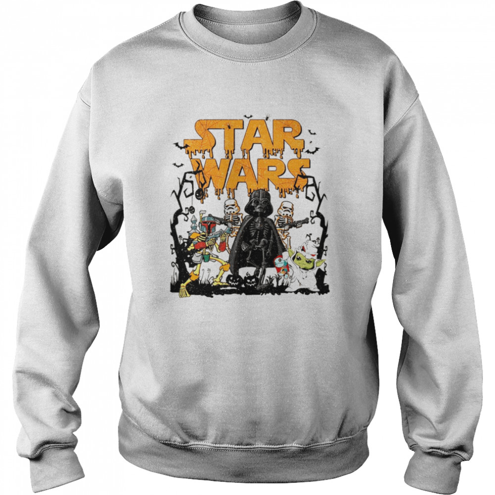 Vintage Star Wars Skeleton shirt Unisex Sweatshirt