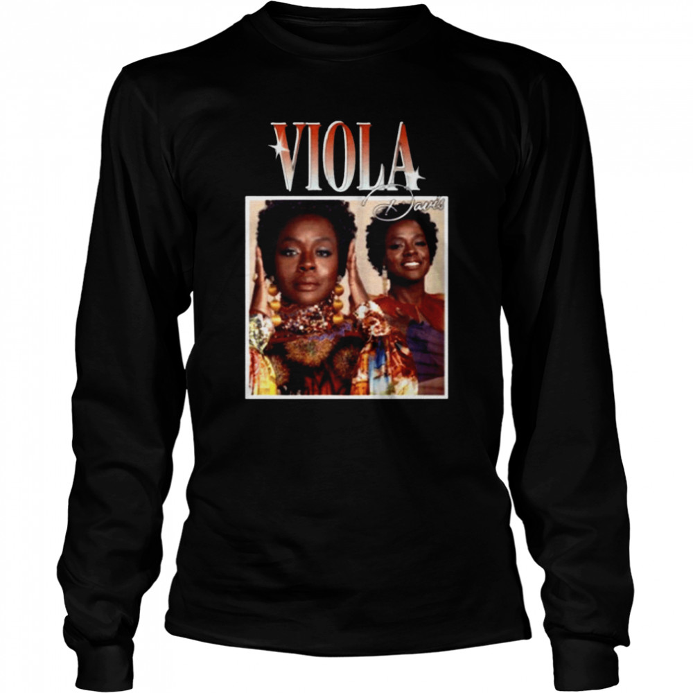 Viola Davis The Woman King shirt Long Sleeved T-shirt