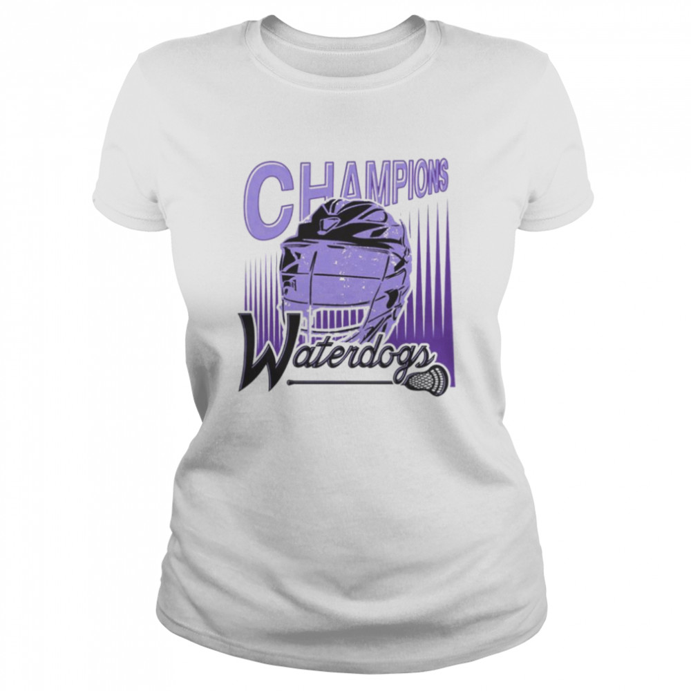 waterdogs champions retro shirt classic womens t shirt