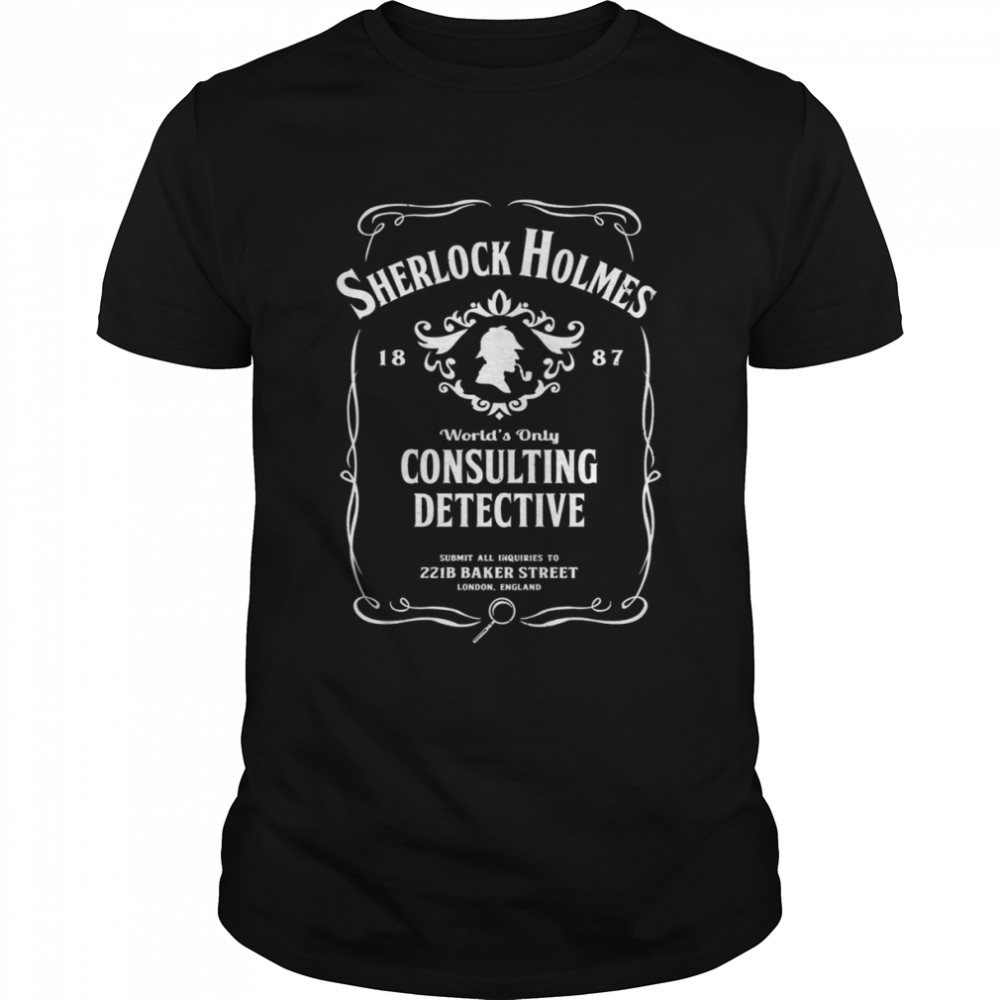 World’s Only Consulting Detective Sherlock Holmes Est 1887 shirt Classic Men's T-shirt