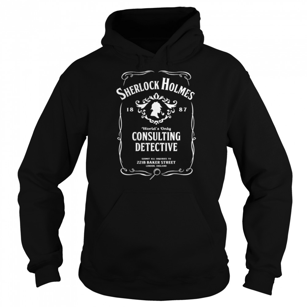 World’s Only Consulting Detective Sherlock Holmes Est 1887 shirt Unisex Hoodie