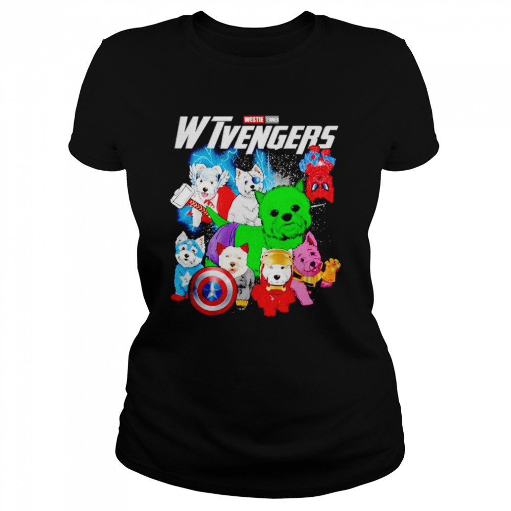 Wtvengers westie terrier shirt Classic Women's T-shirt