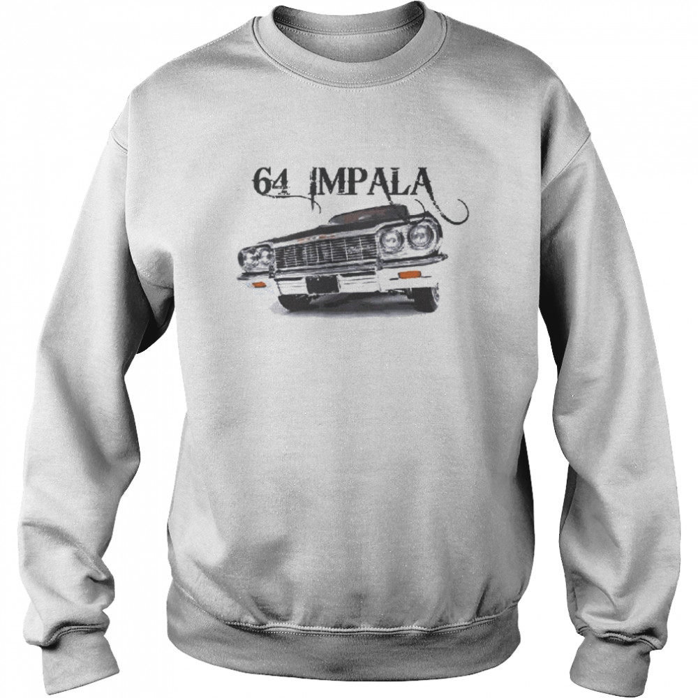 64 Chevy Impala Retro Lowrider shirt Unisex Sweatshirt