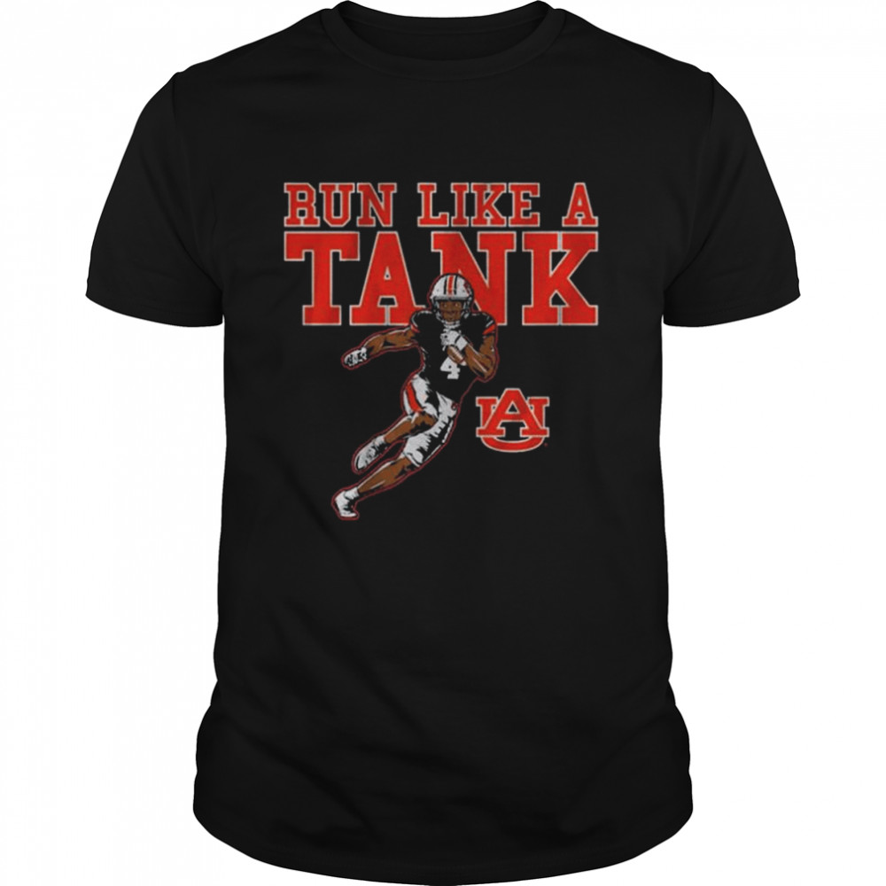Auburn tigers run like a tank shirt Classic Men's T-shirt