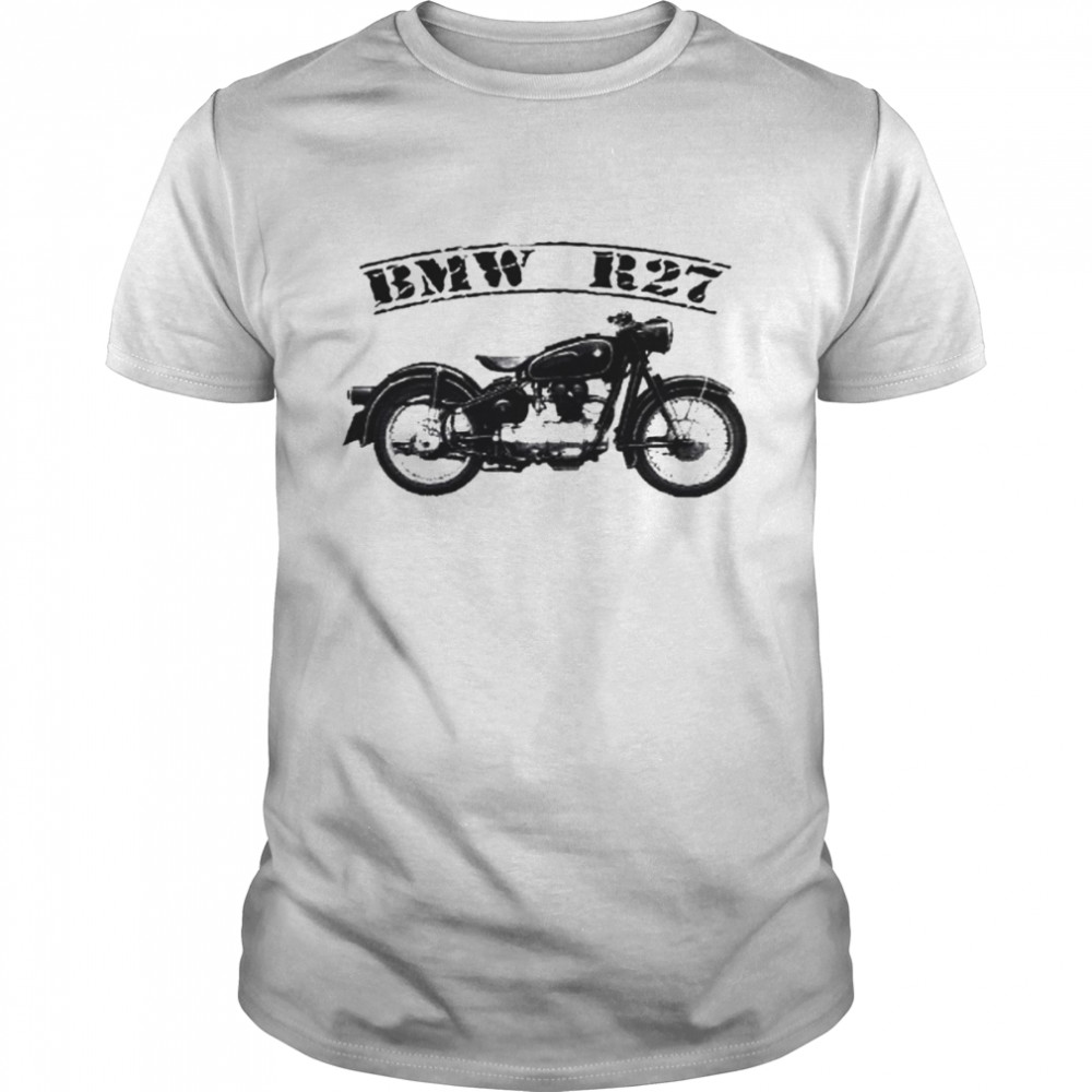 BMW R27 247cc Custom Antique Vintage Motorcycle T- Classic Men's T-shirt