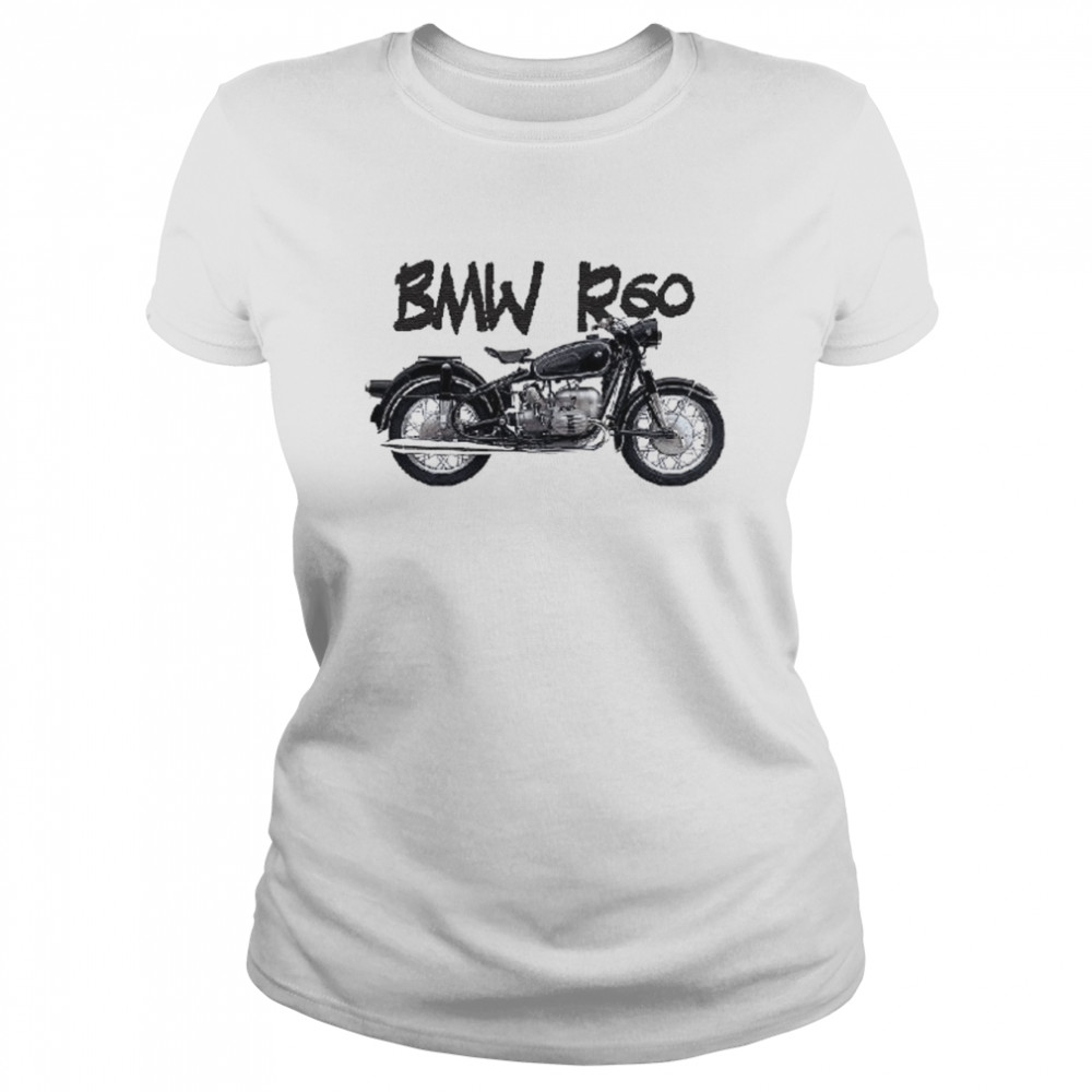 bmw r60 r602 custom antique vintage motorcycle t classic womens t shirt
