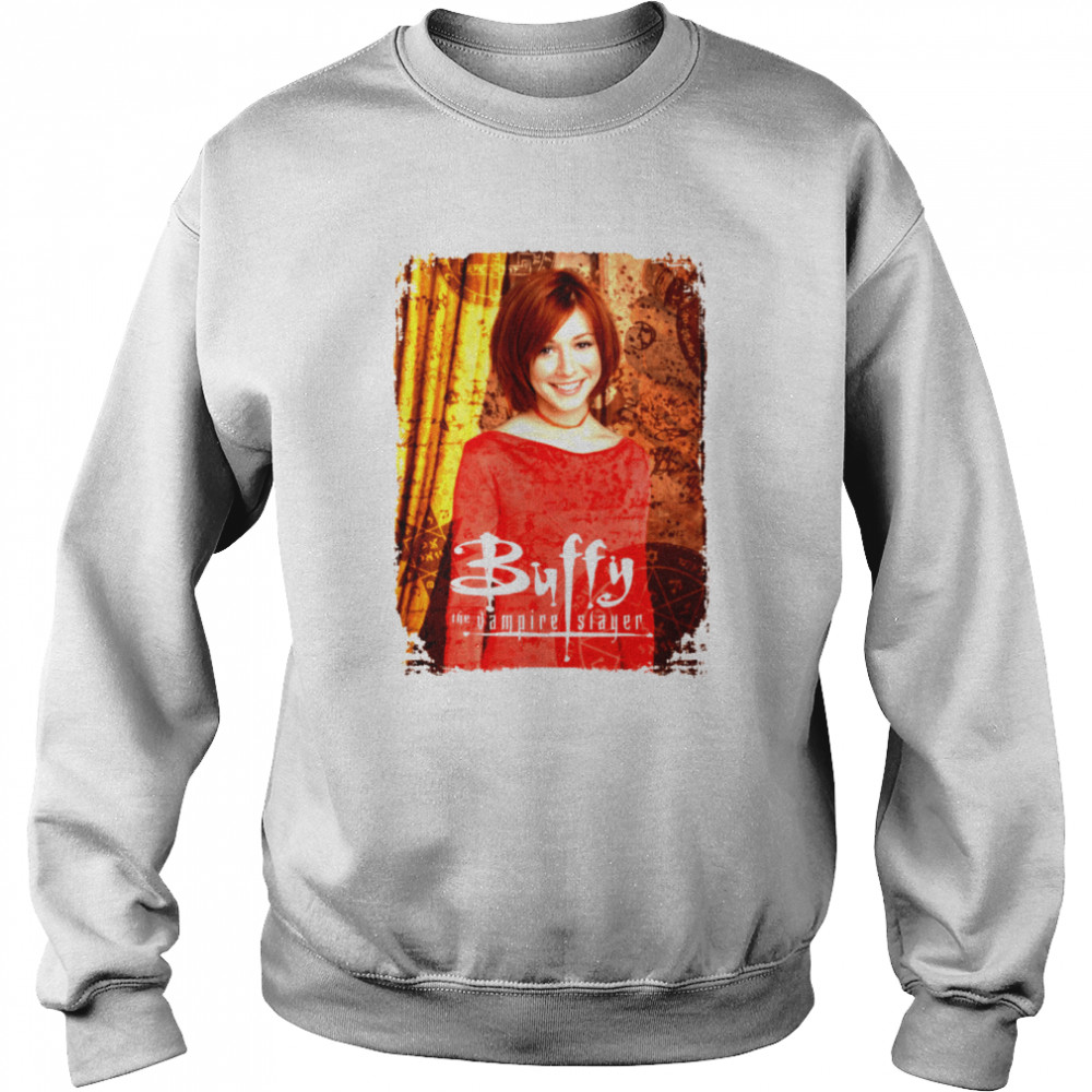 Buffy The Vampire Slayer Willow Grunge Alyson Hannigan Halloween shirt 11 Buffy The Vampire Slayer Willow Grunge Alyson Hannigan Halloween shirt Unisex Sweatshirt