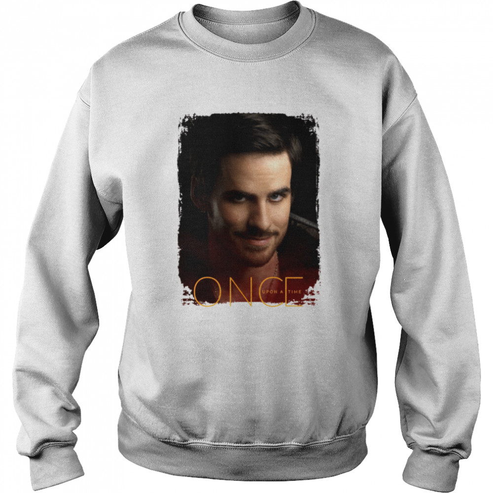Captain Hook Once Upon A Time White Halloween shirt Unisex Sweatshirt