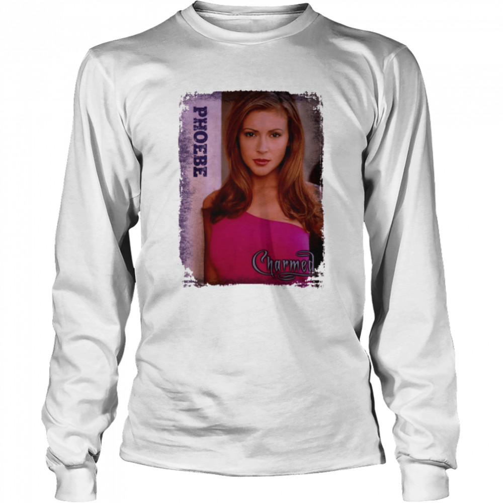 Charmed Alyssa Milano As Phoebe Halloween shirt Long Sleeved T-shirt