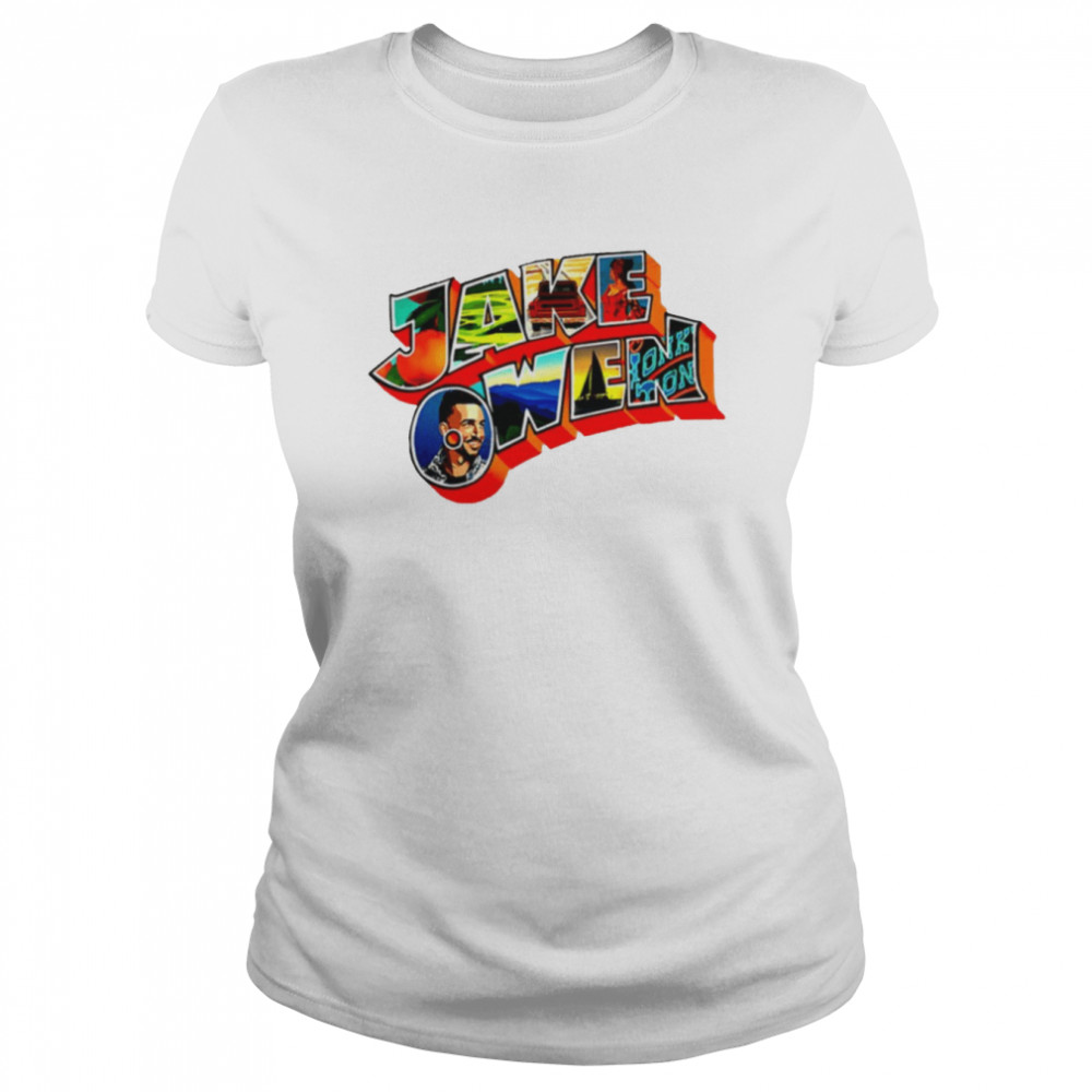 Country Singer Rock Jake Owen Iconic Logo shirt Classic Womens T-shirt