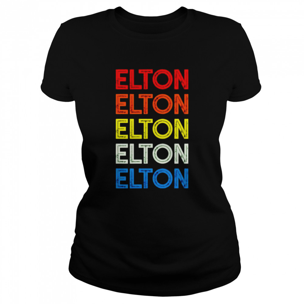 Elton vintage retro shirt Classic Women's T-shirt
