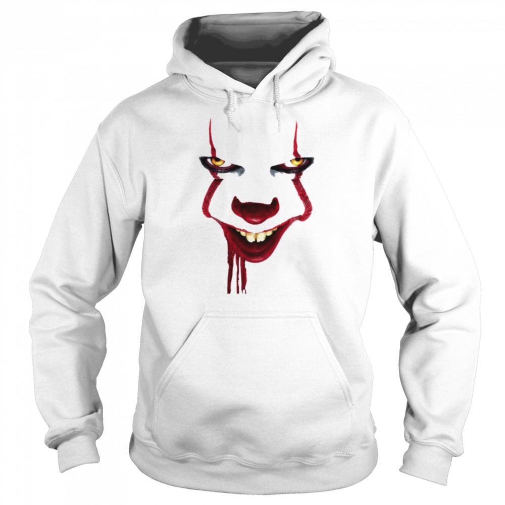 famous scary clown halloween monsters shirt unisex hoodie