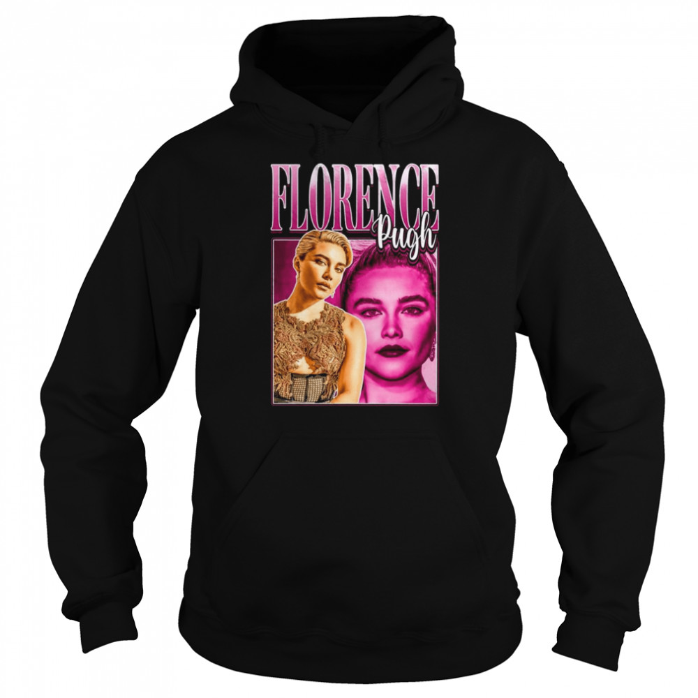 florence pugh 90s graphic unisex hoodie