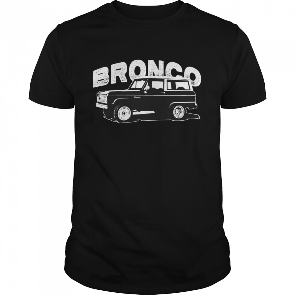 Ford BRONCO TRUCK Late Model Classic Custom Screen Printed shirt Classic Men's T-shirt