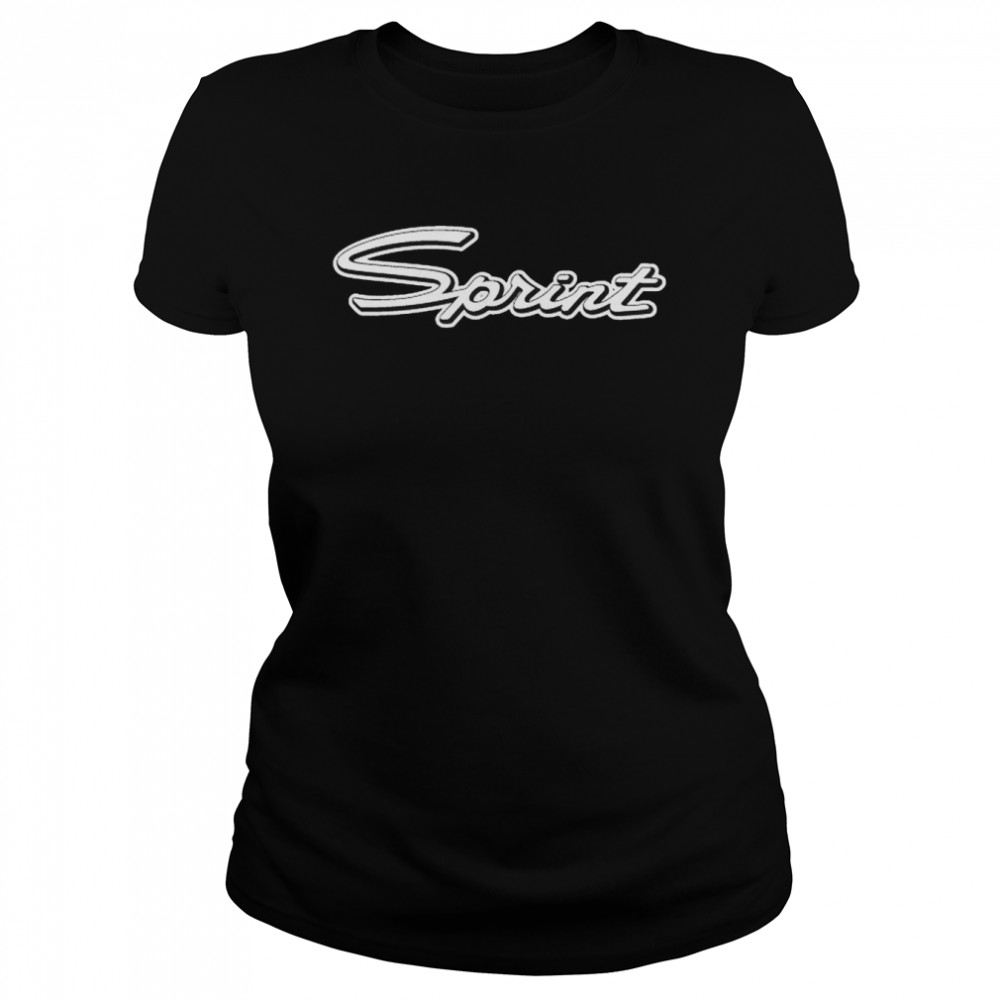 Ford Falcon Sprint Custom Screen Printed Hot Rod shirt Classic Womens T-shirt