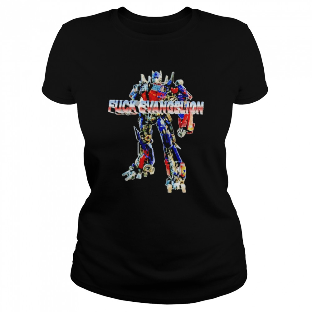 Fuck Evangelion t-shirt Classic Womens T-shirt