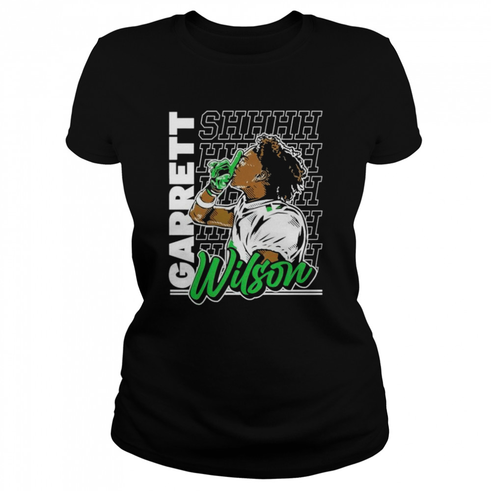Garrett Wilson Shhhhhhhhhh shirt Classic Womens T-shirt
