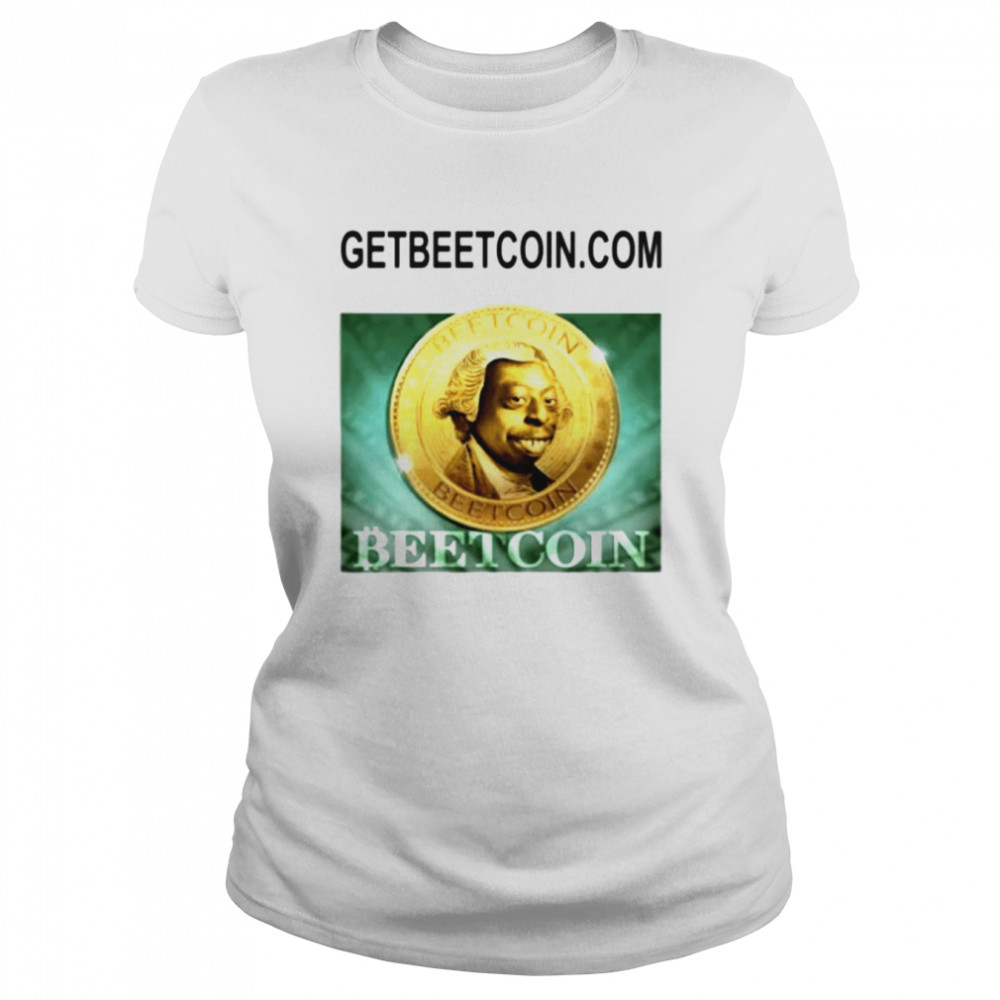 Getbeetcoin Beetlejuice Bitcoin shirt Classic Women's T-shirt