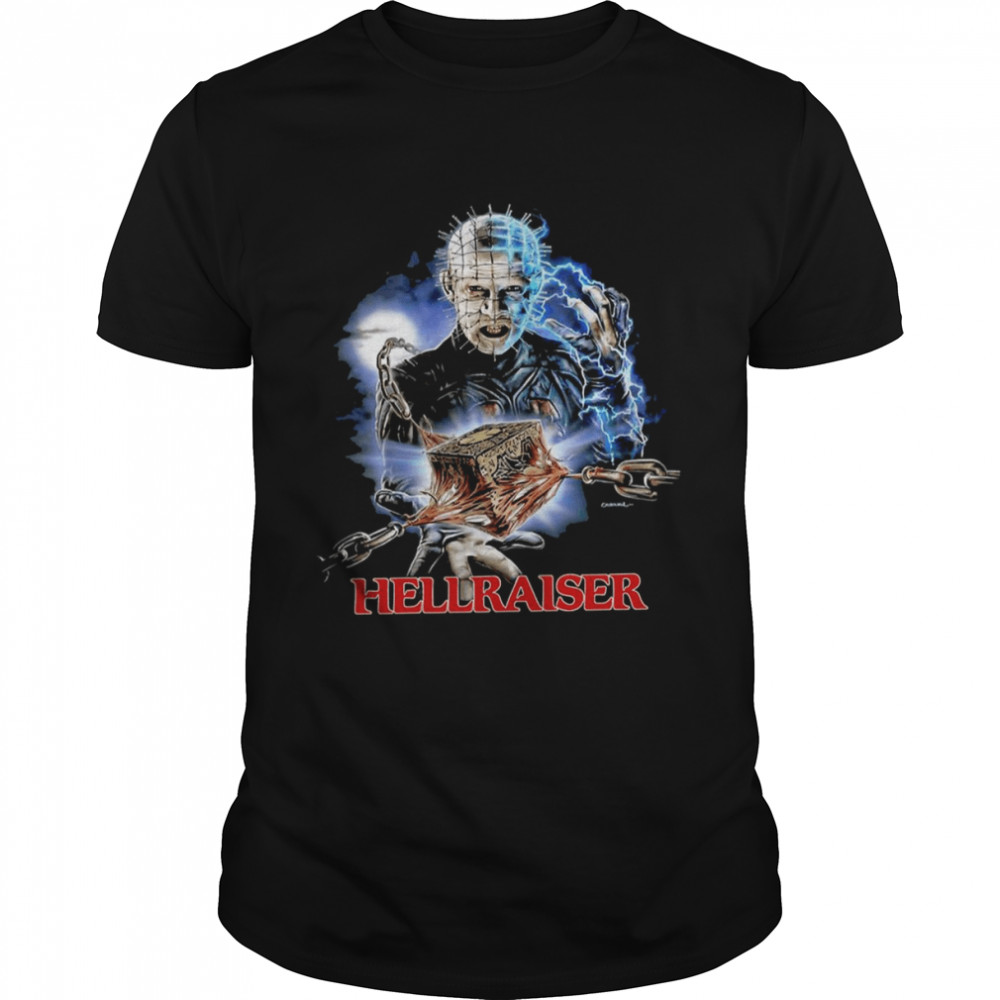 Hellraiser Pinhead Scary Design 1987 Halloween Monsters shirt Classic Men's T-shirt