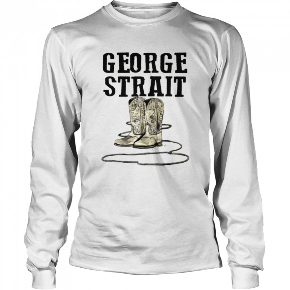 iconic cowboy boots george strait shirt long sleeved t shirt